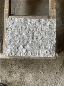 Chinese Light Grey Granite Spilt Face Finish Wall Cladding