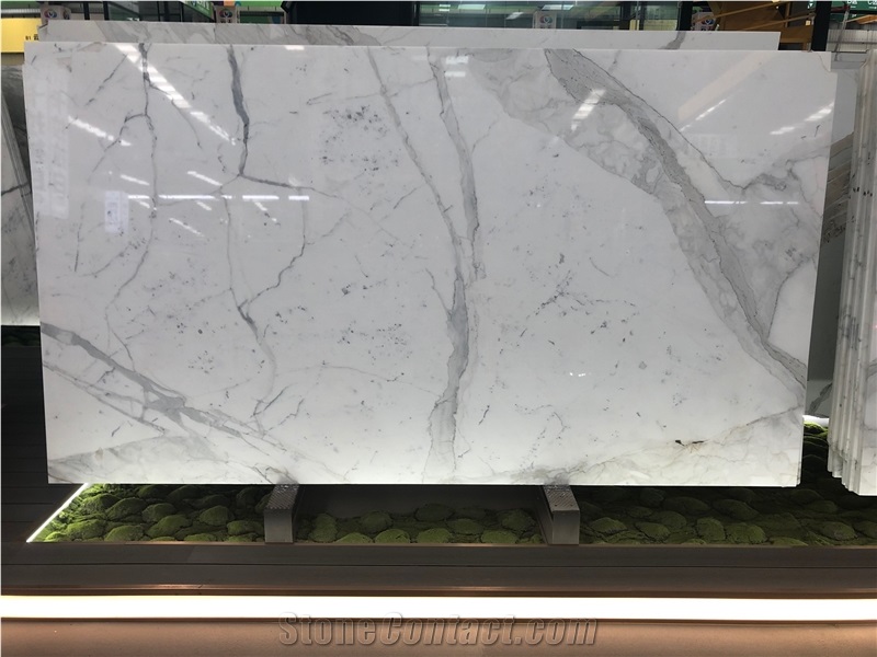 Italy Calacatta White Marble Calacatta Carrara Marble