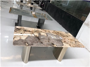 Patagonia Quartzite Round Table Top