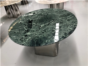 Verde Prada Marble, Prada Green Marble Table Furniture