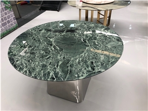 Verde Prada Marble, Prada Green Marble Table Furniture