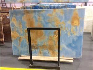 Blue Onyx Stone Slabs