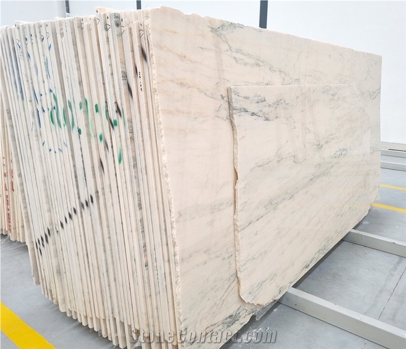Estremoz White Veined Marble Slabs - Available In Stock