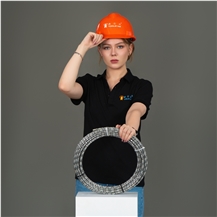6.3Mm Diamond Wire Saw For Multi Wire Saw Machine