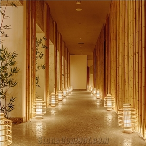 DXW509 Alba Grey Artificial Stone Precast Terrazzo