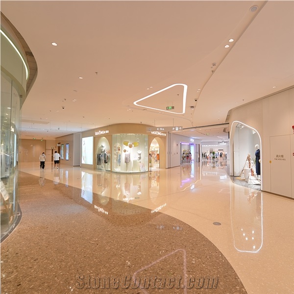 DXW514 Royal Beige Color Precast Terrazzo