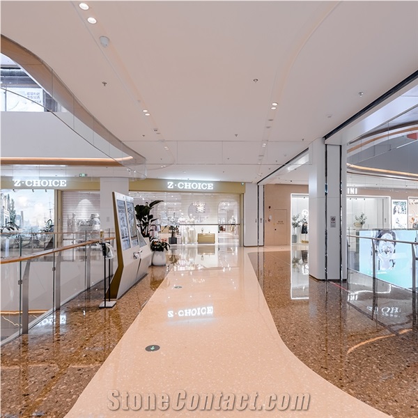 DXW514 Royal Beige Color Precast Terrazzo