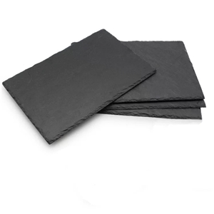 Natural Slate Plate Dishes Tray Steak Stone Custom Size
