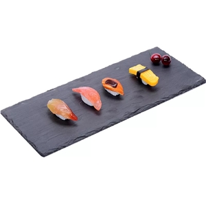 Natural Slate Plate Dishes Tray Steak Stone Custom Size