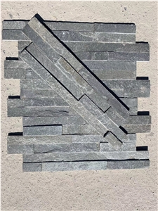 P013 Grey Slate Stone Wall Stone Cladding