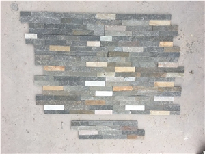 P013 Grey Slate Stone Wall Stone Cladding