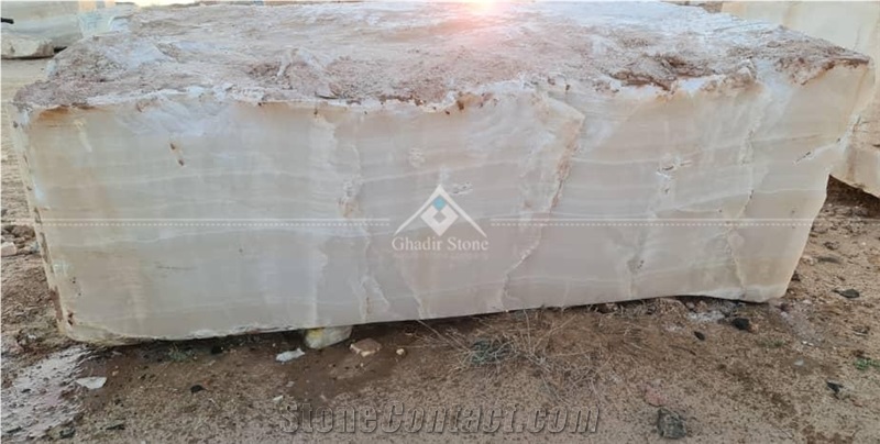 Pure White Onyx Blocks