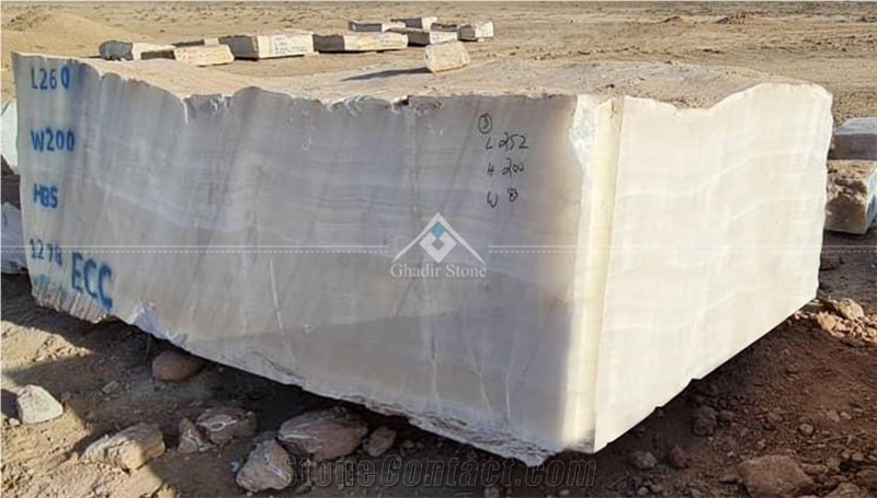 Pure White Onyx Blocks