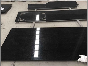 Indian Black Galaxy Half Slab