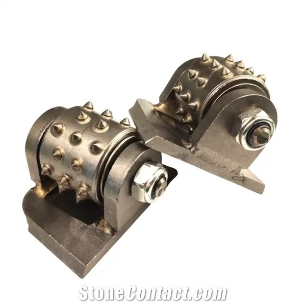 Diamond Hammer Tools Rotary Bush Hammer Roller For Concrete