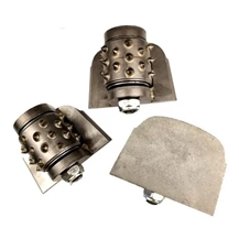 Diamond Hammer Tools Rotary Bush Hammer Roller For Concrete
