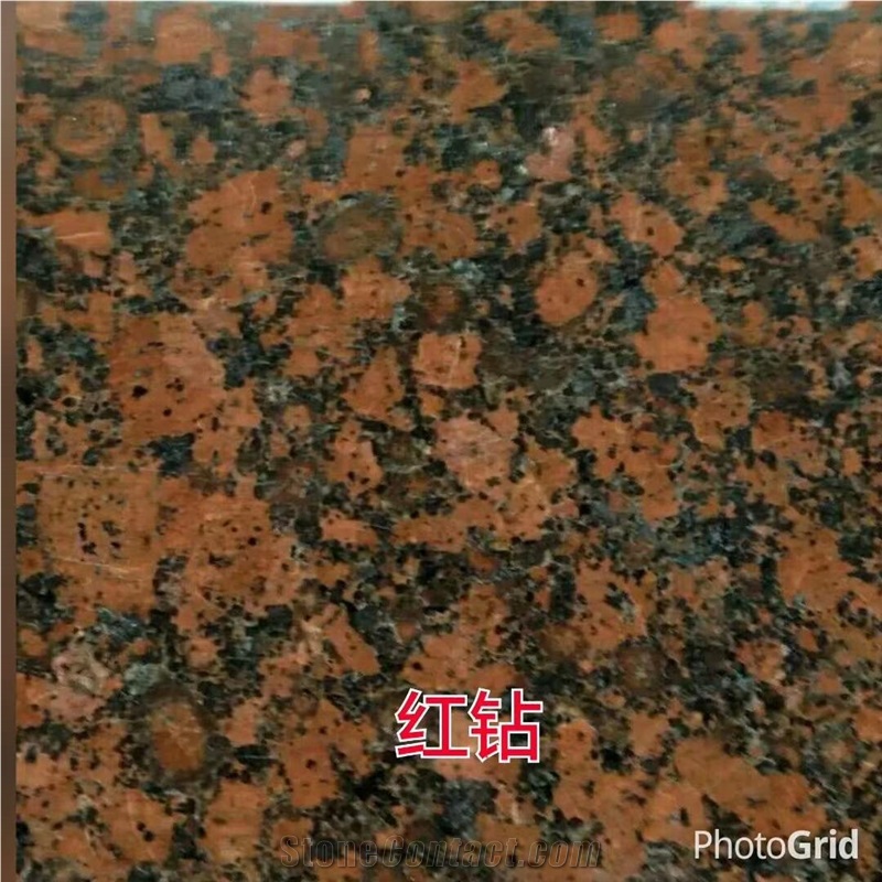 Carmen Red Granite- Karelia Red Slab Tile