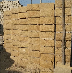 China Yellow Sandstone Wall Stone