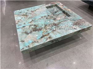 Amazon Green Quartzite Coffee Tea Table Top Amazon Green Quartzite Coffee Tea Table Top