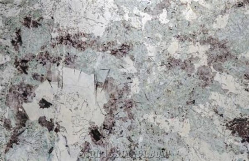 Branco Tourmaline Granite Slabs Wall & Decor