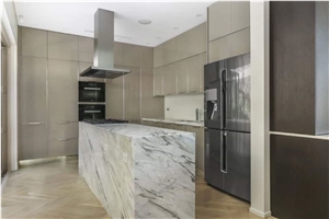 Calacatta Manhattan Marble Slabs Walls Tiles
