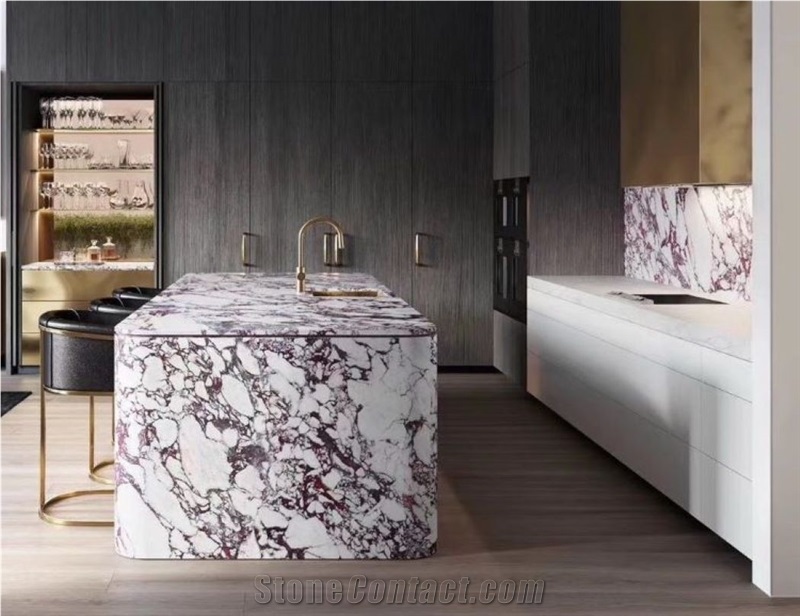 Calacatta Viola Marble Flooring Walls