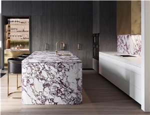 Calacatta Viola Marble Flooring Walls