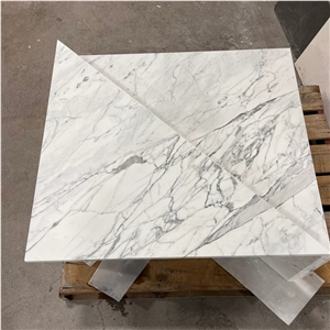 Calacatta Viola Triangle 2 Pieces Marble Coffee Table