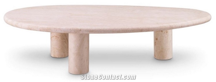 Casa Padrino Luxury Coffee Table Beige Travertine Tables