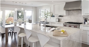 Cristallo White Quartzite Slabs Flooring