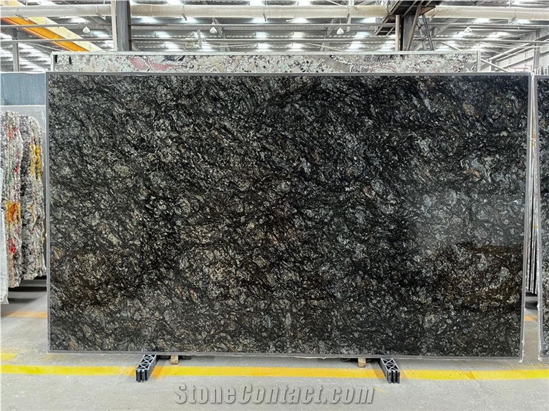 Kozmus Silver Metallicus Granite Slab Tiles