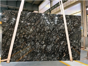 Kozmus Silver Metallicus Granite Slab Tiles