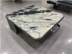 Valley Orchid Quartzite Luxury Coffee Table