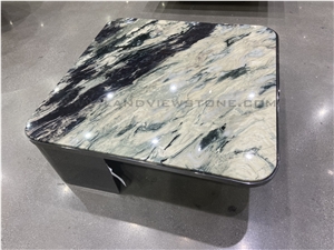 Valley Orchid Quartzite Luxury Coffee Table
