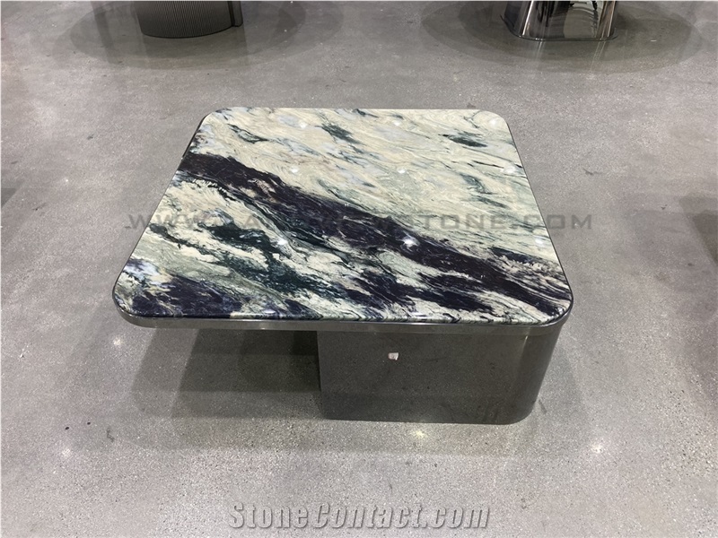 Valley Orchid Quartzite Luxury Coffee Table