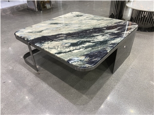 Valley Orchid Quartzite Luxury Coffee Table