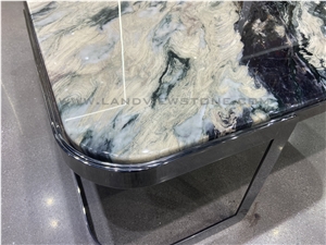 Valley Orchid Quartzite Luxury Coffee Table