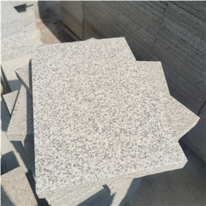 China Grey G603 Flamed Granite Tiles Cut To Size
