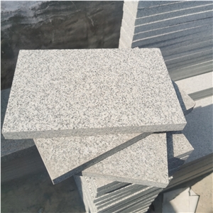 China Grey G603 Flamed Granite Tiles Cut To Size