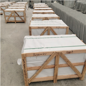 China Grey G603 Flamed Granite Tiles Cut To Size