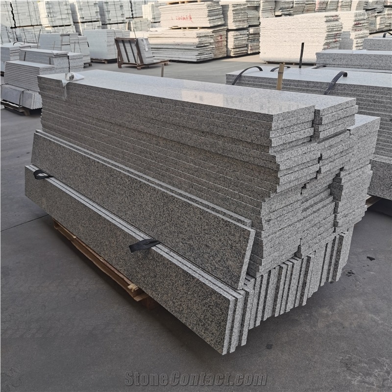 Jinjiang White Granite G602 Polished Stone Steps/Risers