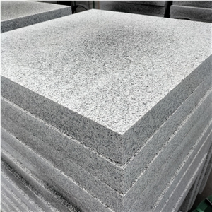 Padang White New G603 Granite Bush Hammered Paving Stone