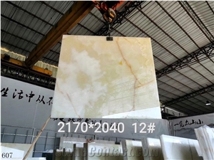 Afghanistan Almar White Onyx Polished Slabs For Interior Use
