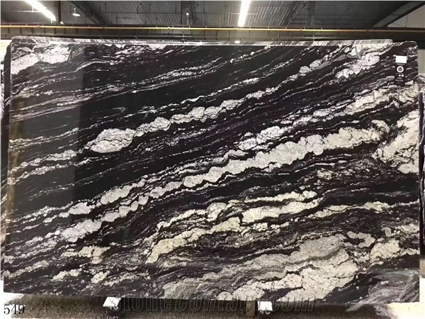 Brazil Manhattan Granite Polished Slabs For Interior Design