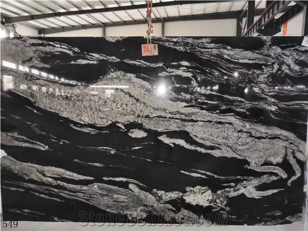 Brazil Manhattan Granite Polished Slabs For Interior Design