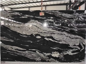 Brazil Manhattan Granite Polished Slabs For Interior Design