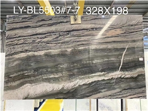 Brazil Misty Rain Green Quartzite Big Polished Slab Tile