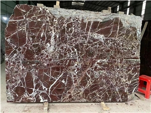 Elazig Cherry Marble Red Levante Turkish Marble Rosa Slab