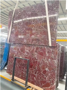Elazig Cherry Marble Red Levante Turkish Marble Rosa Slab