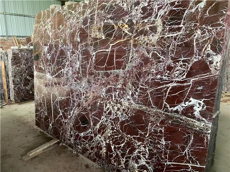 Elazig Cherry Marble Red Levante Turkish Marble Rosa Slab